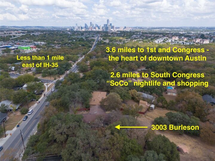 Property Photo:  3003 Burleson Road  TX 78741 
