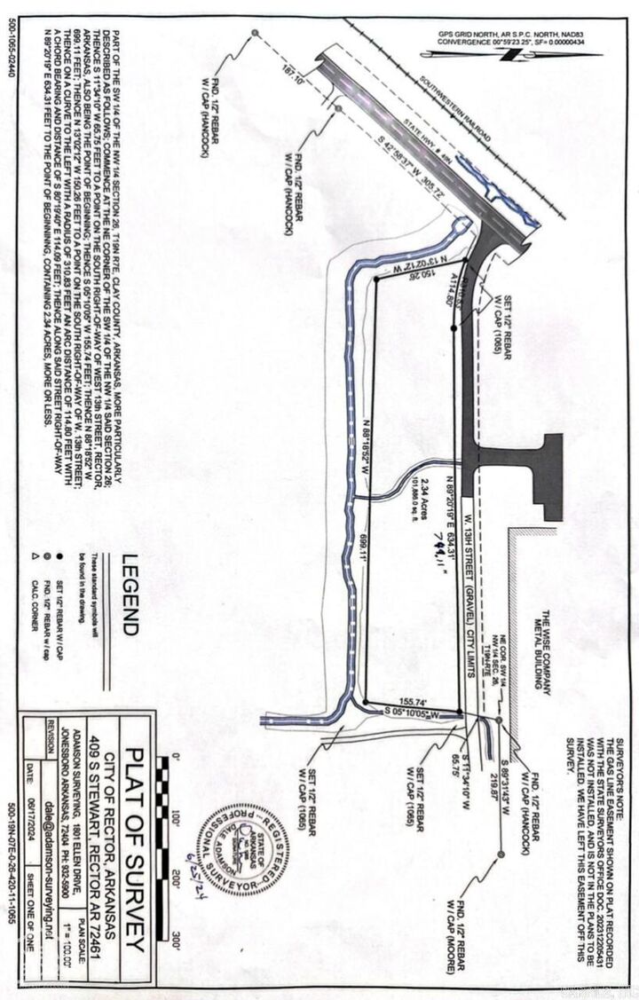 Property Photo:  2.34 Acres 13th Street Street  AR 72461 