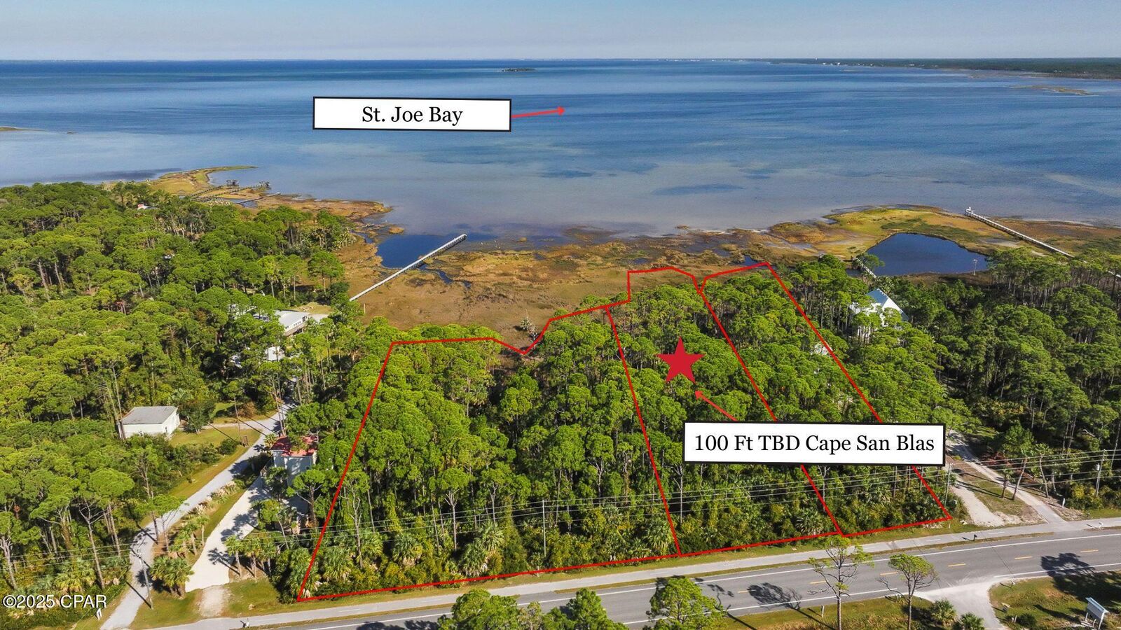 Property Photo: Tbd Cape San Blas Rd FL 32456