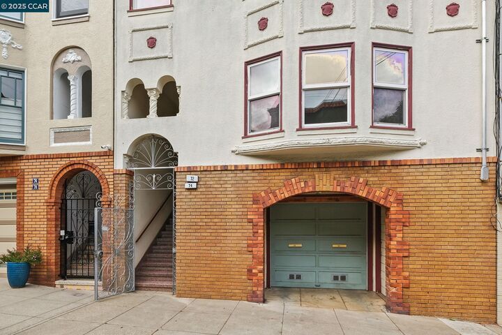 Property Photo: 72-74 Cumberland Street CA 94110