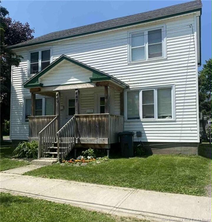 Property Photo: 447-449 Northumberland Street NB E3B 3K3