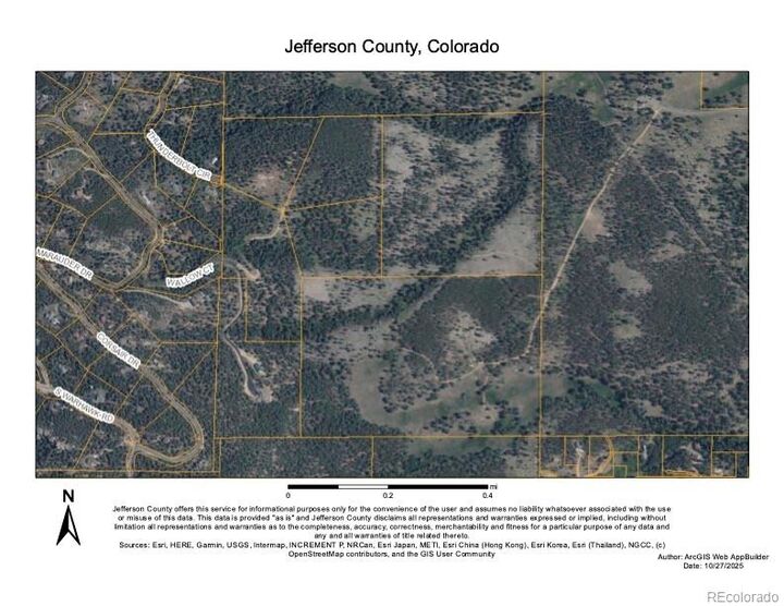 Property Photo:  9626 Wallow Court  CO 80433