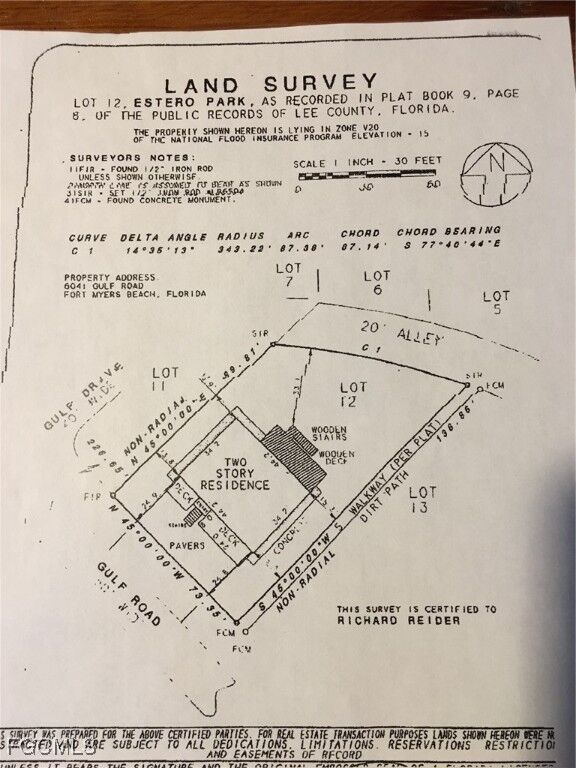 Property Photo: 6041 Gulf Road FL 33931