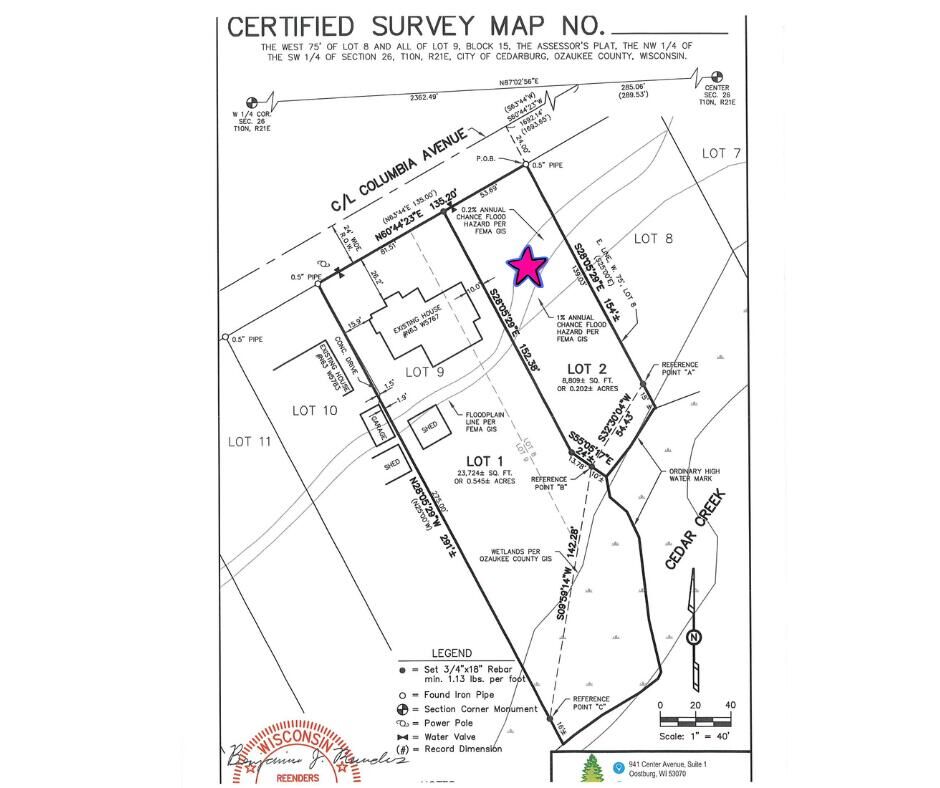 Property Photo:  Lt2 Columbia Rd  WI 53012 