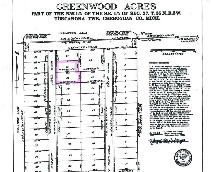 Property Photo: 4565&Amp4583 Forest Trail MI 49749