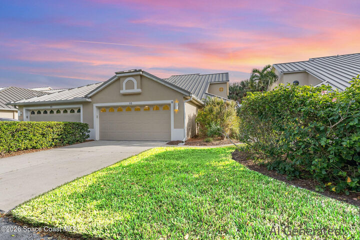 Property Photo: 115 Aquarina Boulevard FL 32951