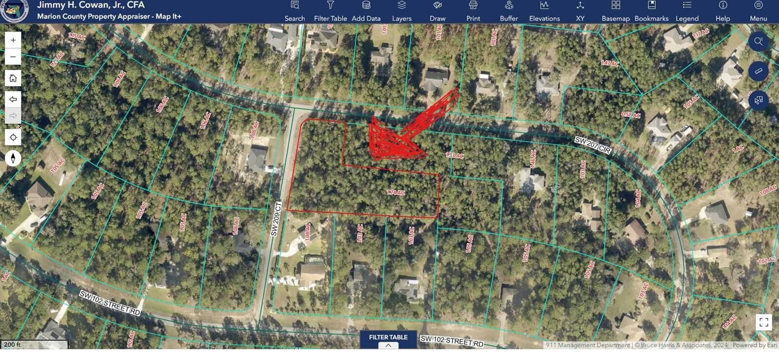 Property Photo: Lot 001 SW 207th Circle FL 34431