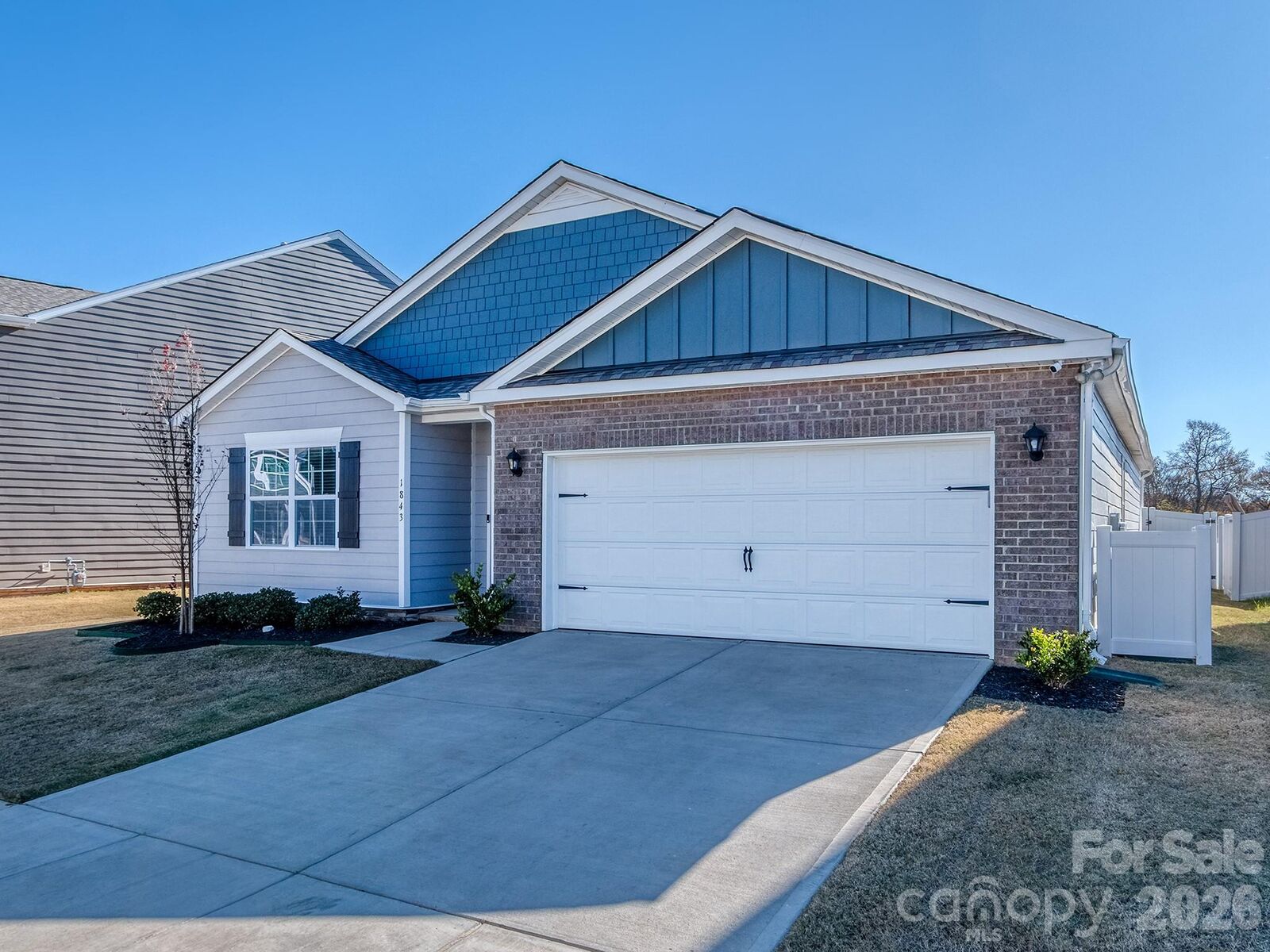 Property Photo: 1843 Vanderlyn Street NC 28112