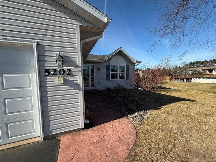 Property Photo:  5202 Jacob Street  WI 54476 