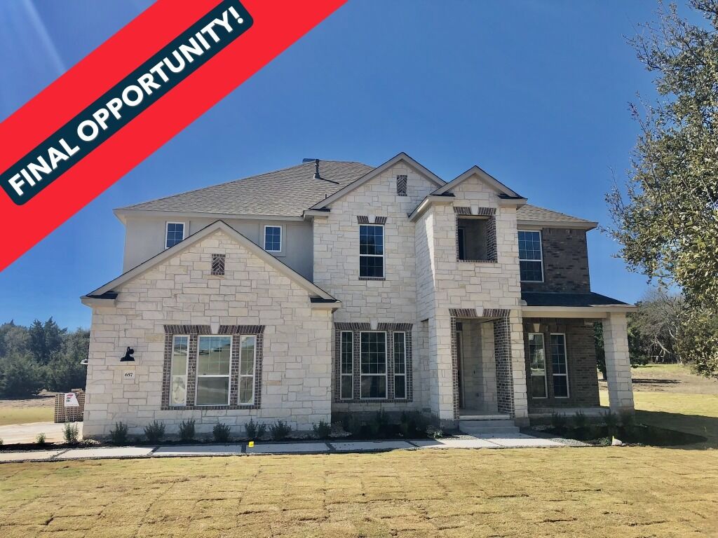 Property Photo:  657 Prairie Clover Drive  TX 78620 