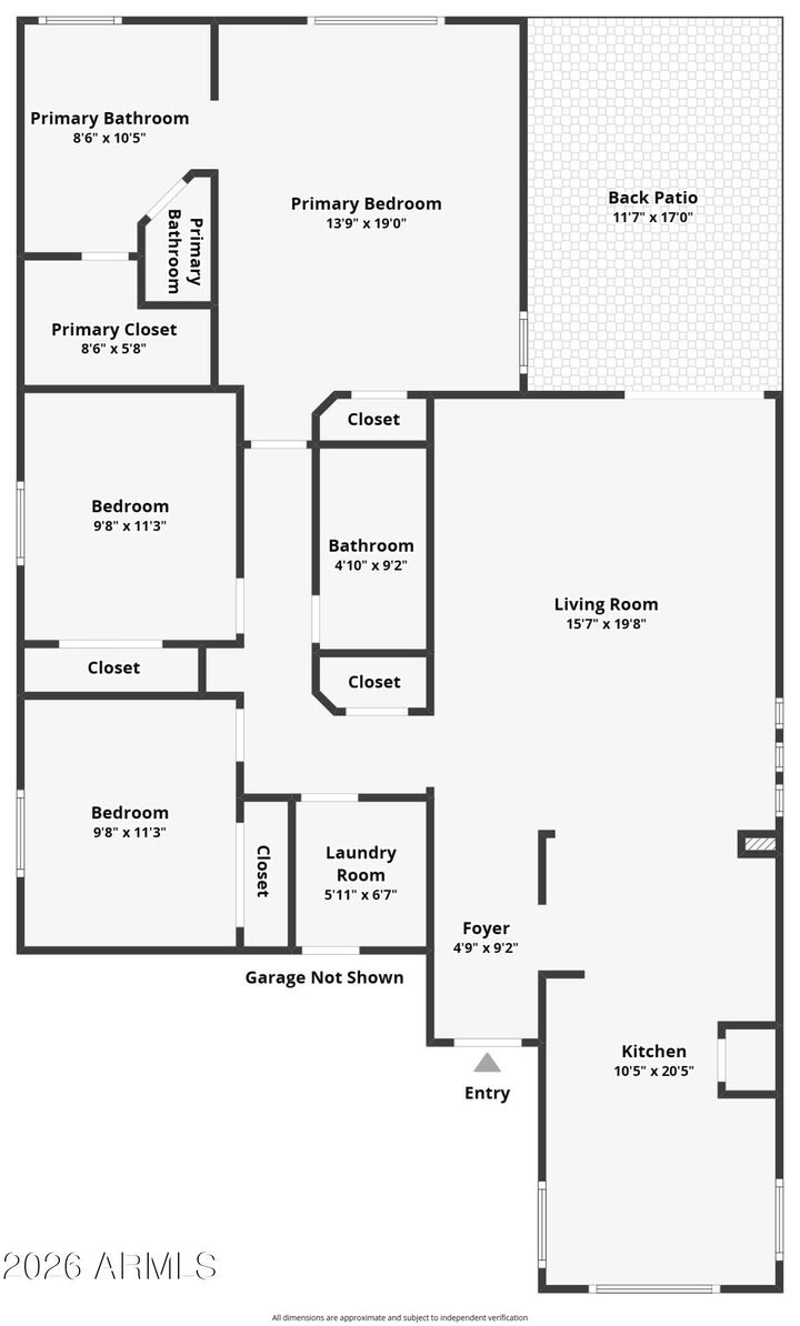 Property Photo:  1428 W Mesquite Avenue  AZ 85120 