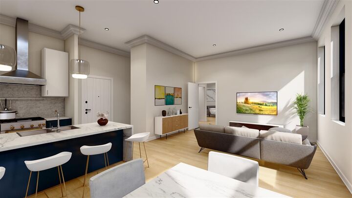 Property Photo: 410 E Mitchell 2F MI 49770