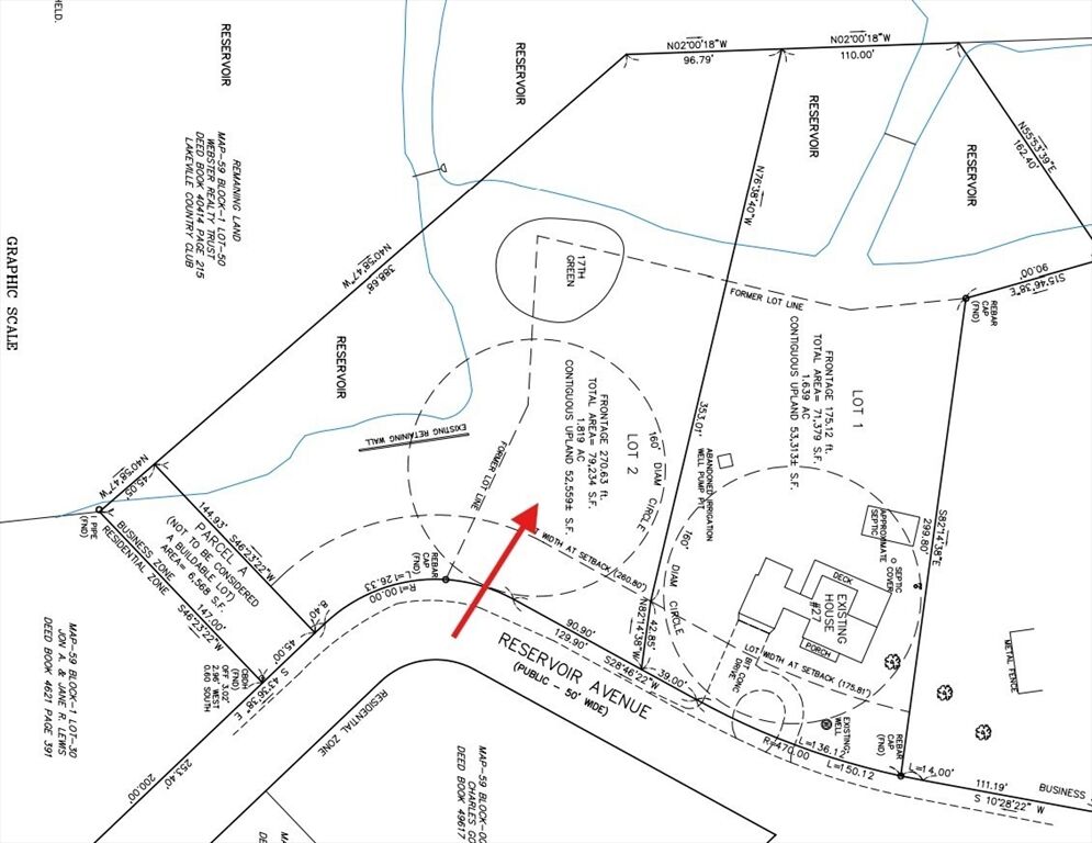 Property Photo: Lot 2 Reservoir Ave MA 02347