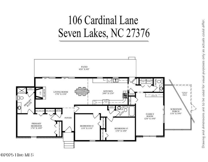 Property Photo:  106 Cardinal Lane  NC 27376 