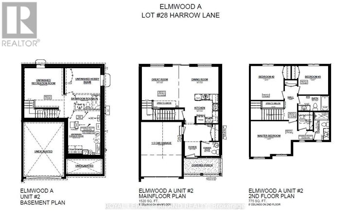 Property Photo: 35 Harrow Lane ON N5R 0P3