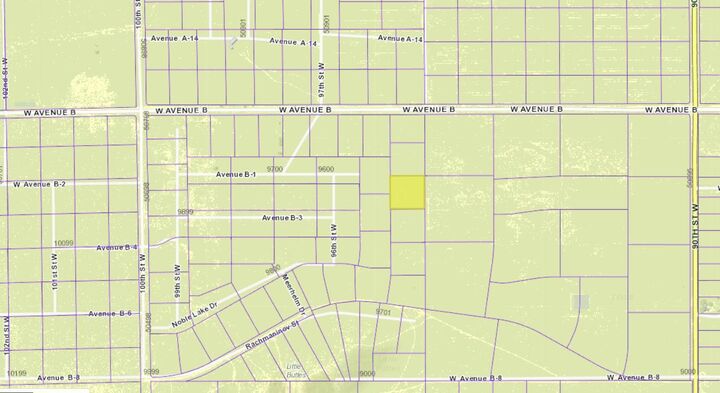 Property Photo: Vic 95th St W &Amp Ave B2 Avenue CA 93536