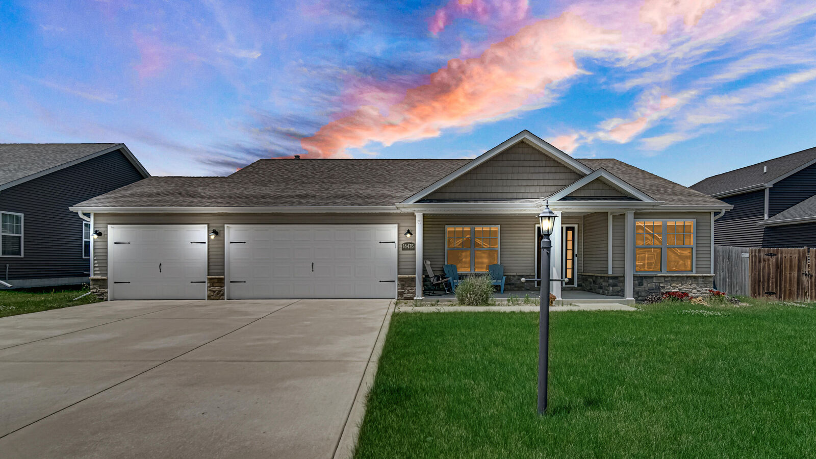 Property Photo: 18476 Platinum Drive IN 46356