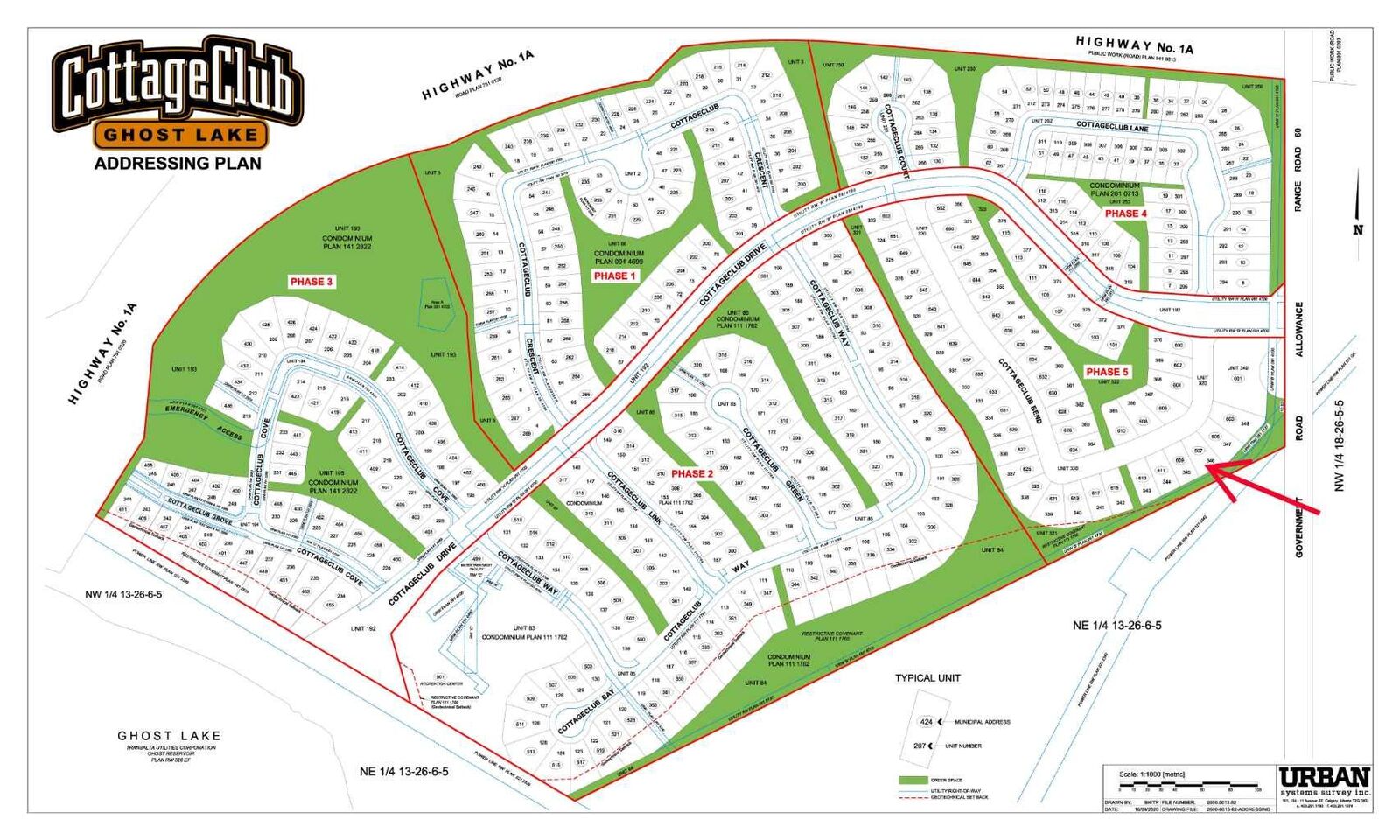 Property Photo: 607 Cottageclub Bend AB T4C 1B1