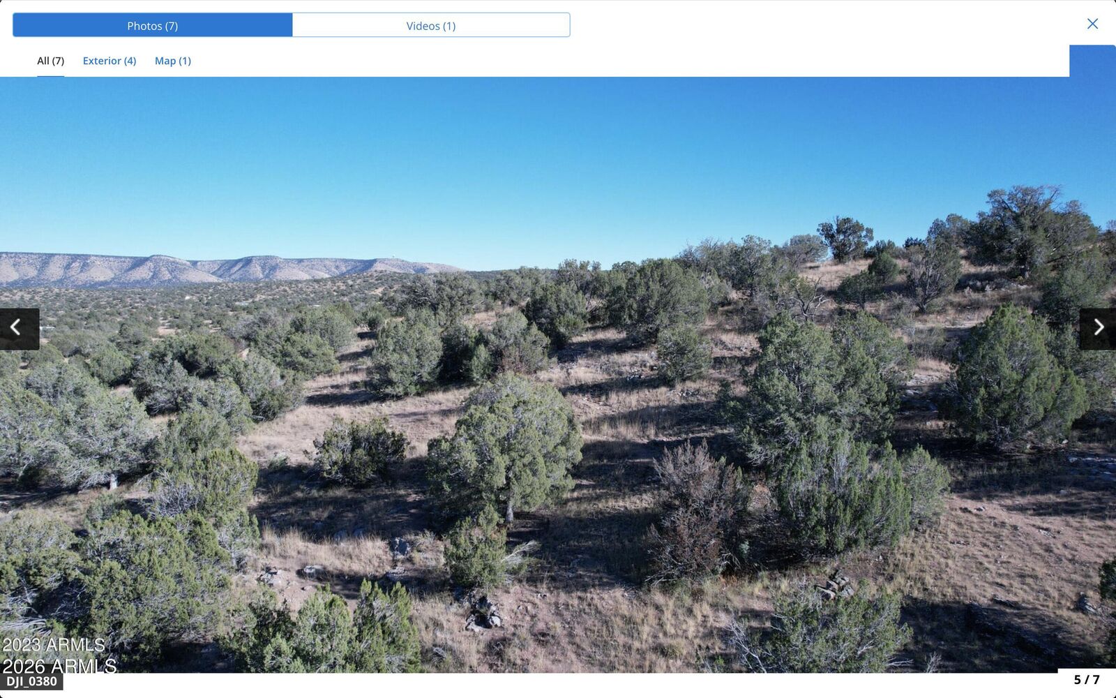 Property Photo: 30863 W Basconia Road 4315 AZ 86337