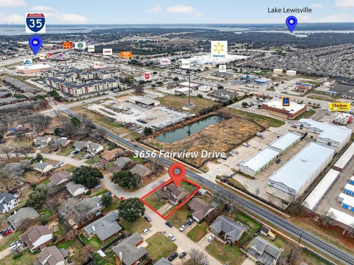 Property Photo:  3656 Fairview Drive  TX 76210 