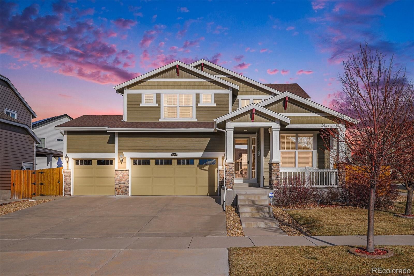 Property Photo: 15217 Yellowthroat Street CO 80134