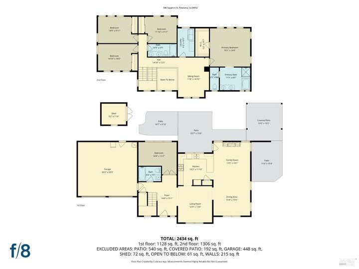 Property Photo:  586 Sapphire Street  CA 94952 