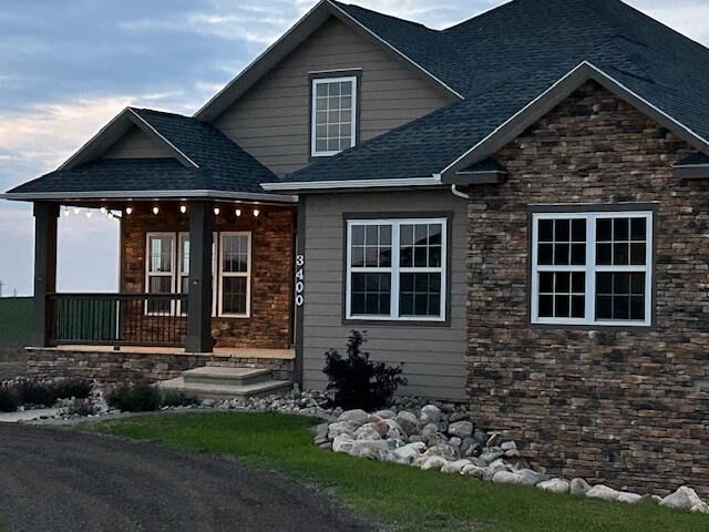 Property Photo:  3400 Beaver Creek Road SW  ND 58701 