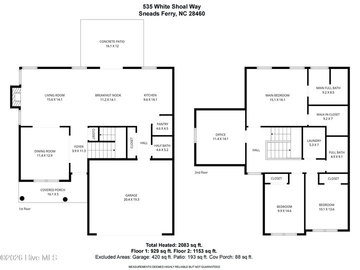 Property Photo:  535 White Shoal Way  NC 28460 