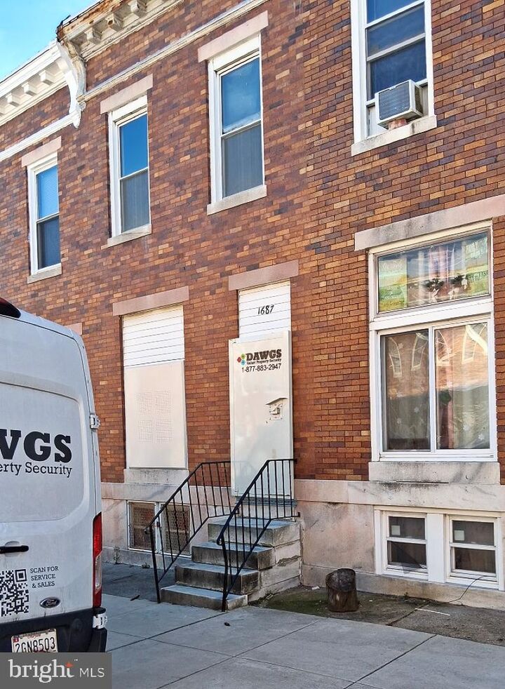 Property Photo: 1687 Darley Avenue MD 21213