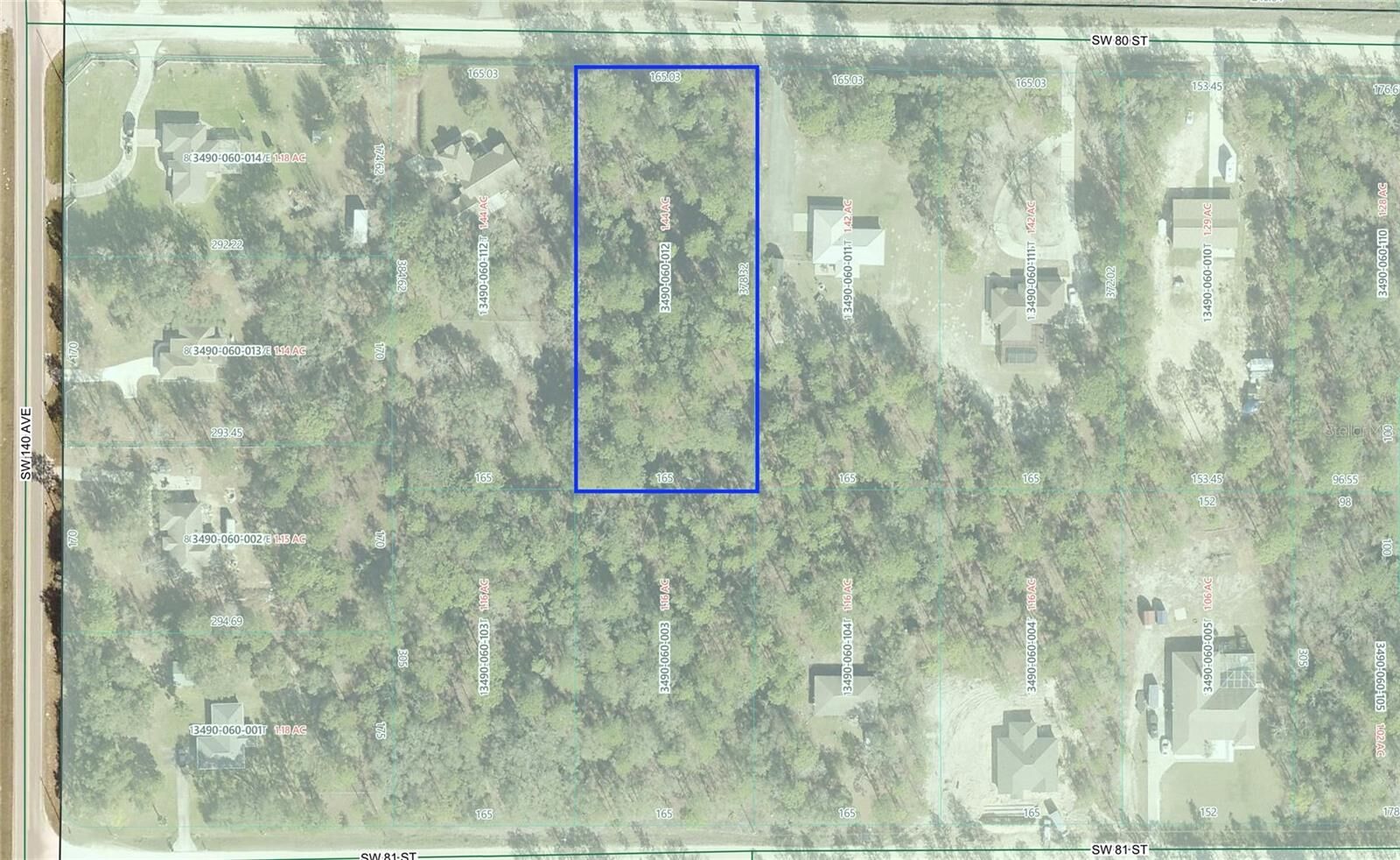 Property Photo:  Lot 12 SW 80th Street  FL 34432 