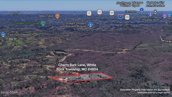 Property Photo:  15.14 Acre Cherry Bark Lane  MO 64854 