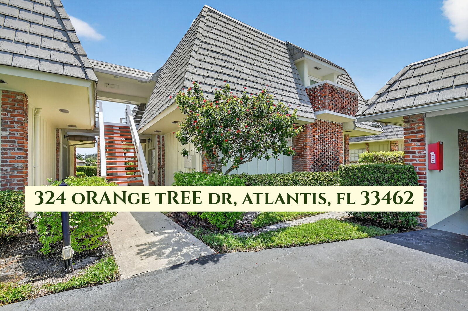 Property Photo: 324 Orange Tree Drive 5 FL 33462