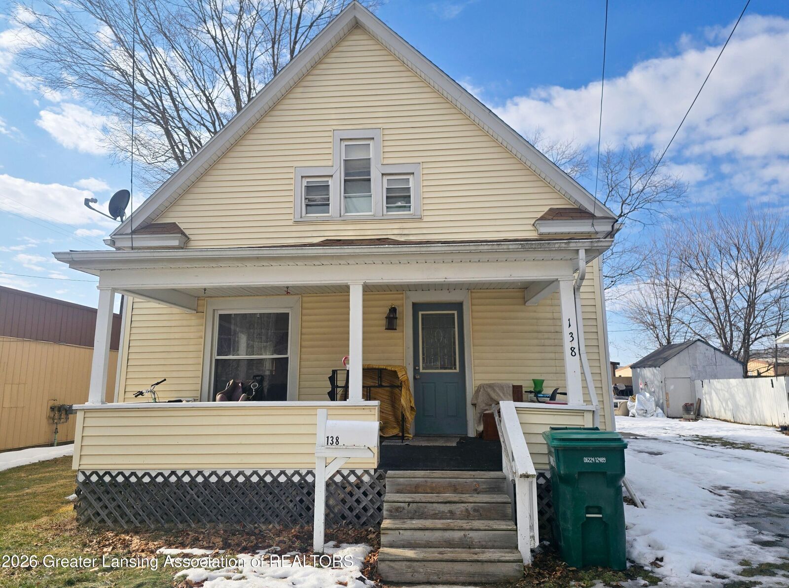 Property Photo: 138 Pearl Street MI 48813