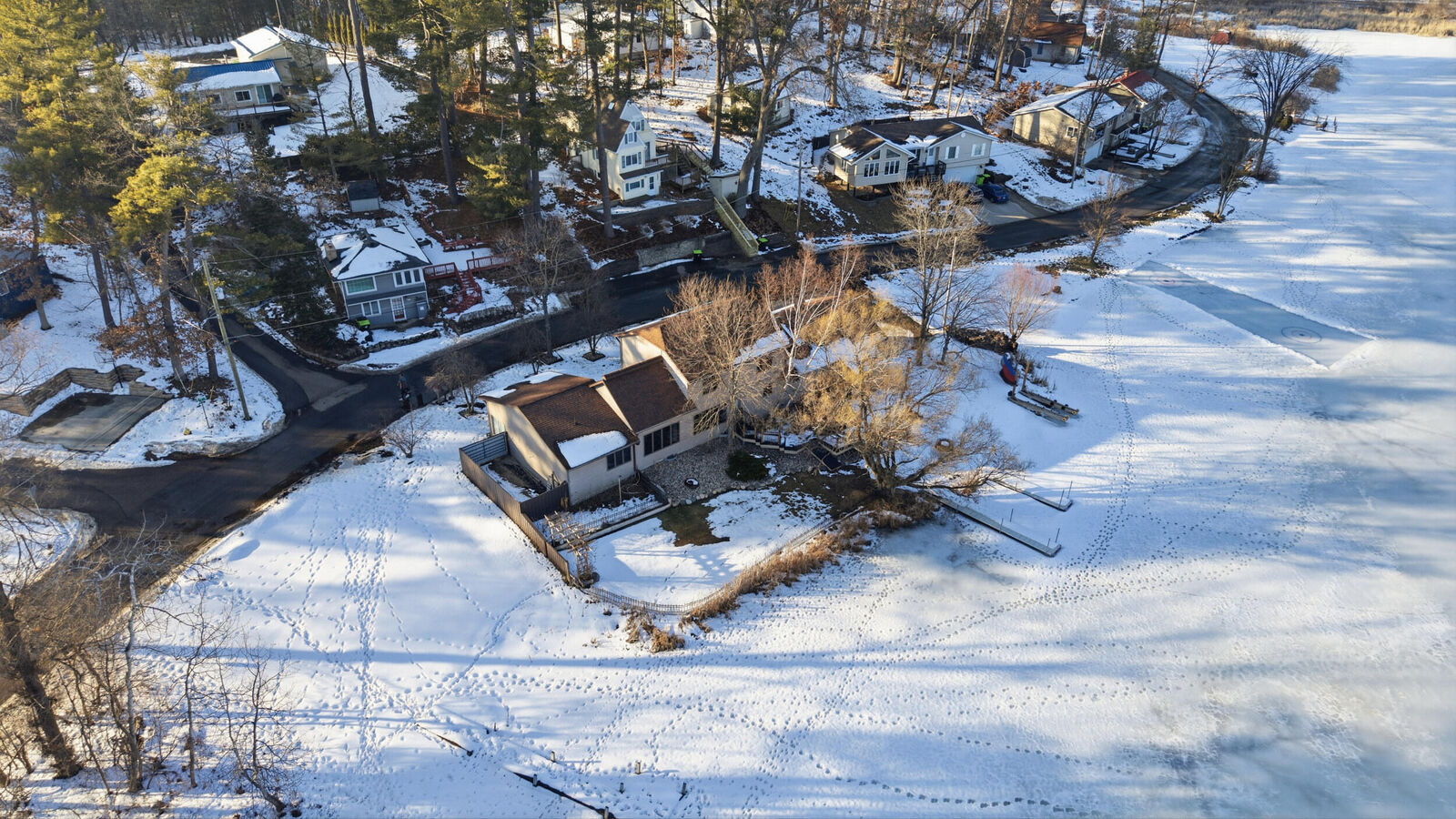 Property Photo:  360 W Baldwin Lake Drive  MI 48838 