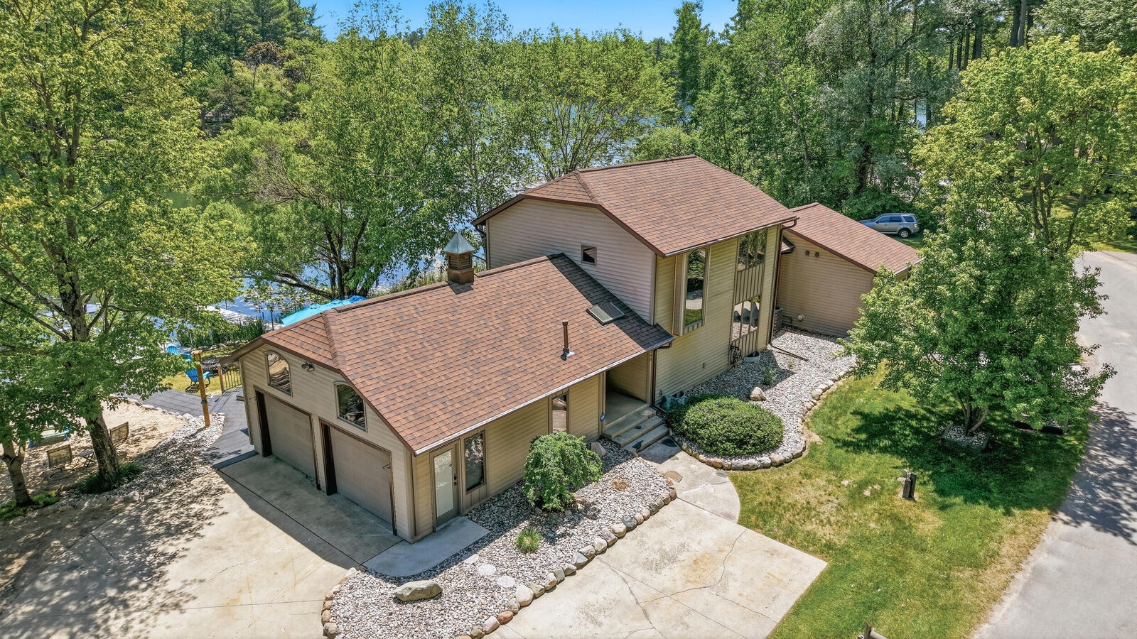 Property Photo: 360 W Baldwin Lake Drive MI 48838