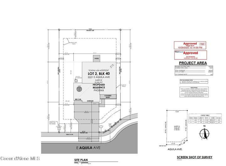 Property Photo: 5521 E Aquila Ave ID 83854