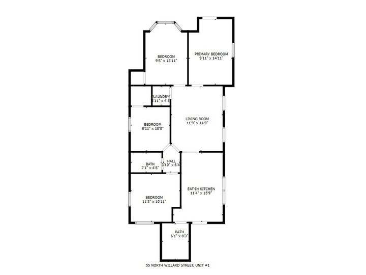 Property Photo:  55-57 North Willard Street  VT 05401 