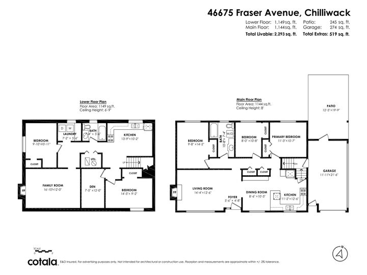 Photo de la propriété: 46675 Fraser Avenue BC V2P 2L2