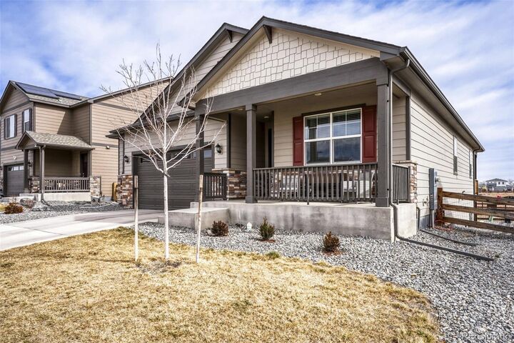 Property Photo:  166 Racer Street  CO 80102 