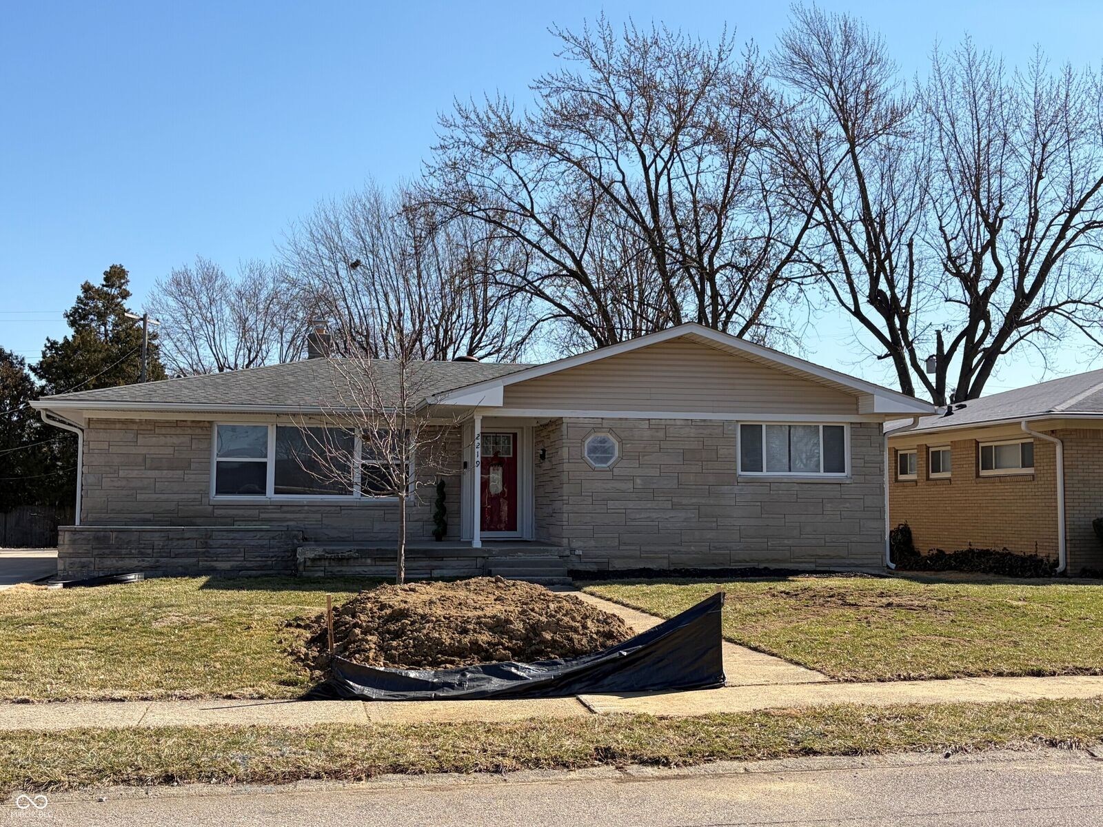 Property Photo:  2219 Fisher Avenue  IN 46224 