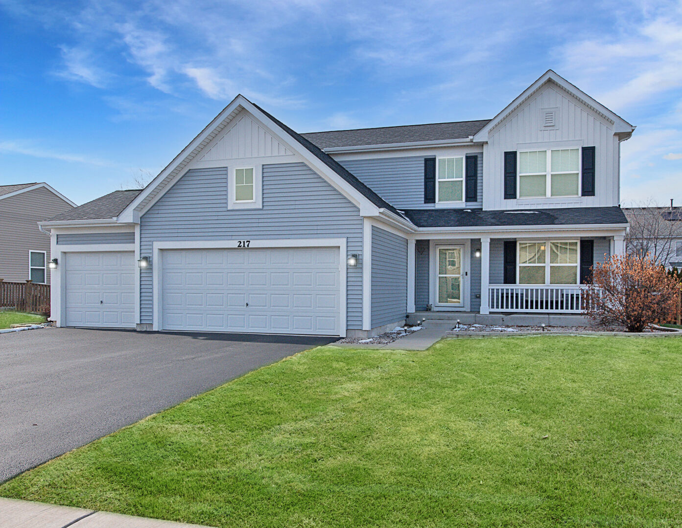 Property Photo: 217 Kristen Street IL 60545