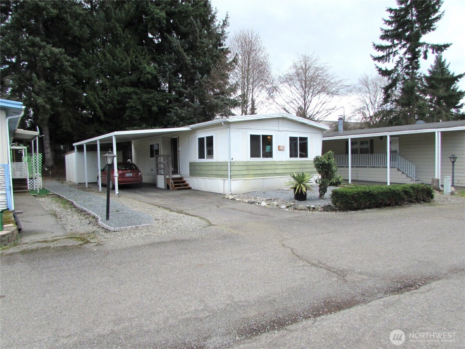 Property Photo: 5220 176th Street SW Sp 46 WA 98037