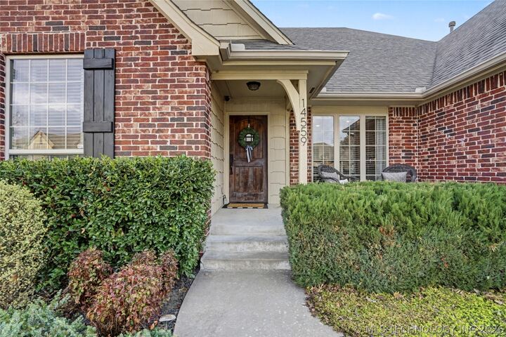 Property Photo:  14559 S Justin Avenue  OK 74033 