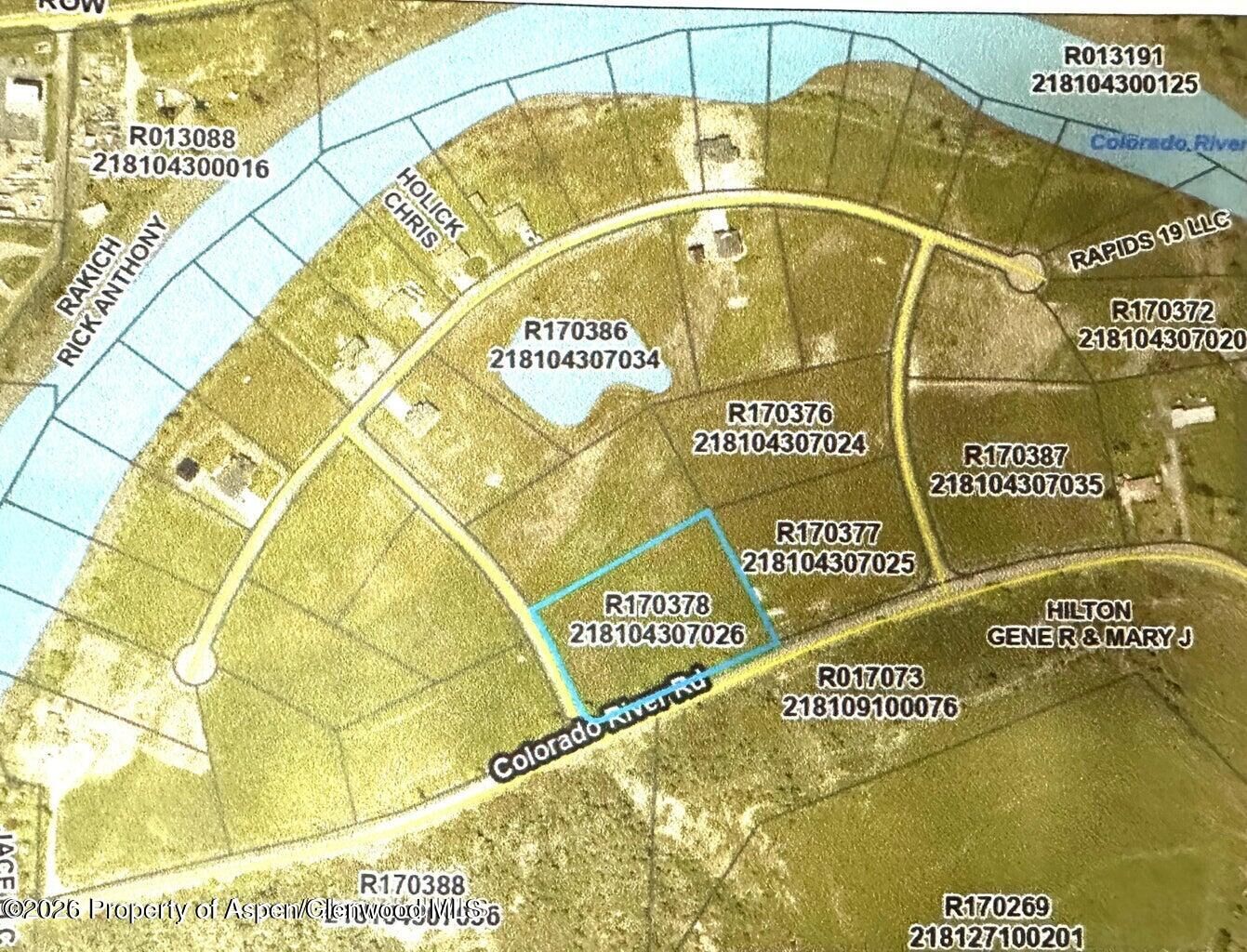 Property Photo:  Lot 26 Paddle Wheel Lane  CO 81647 