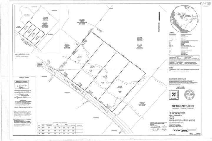 Property Photo:  Lot 101 Crouses Settlement Road  NS B0J 2C0 