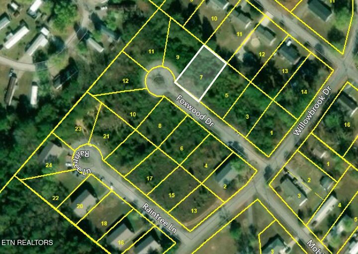 Property Photo: 158 Foxwood Drive Lot 7 TN 37763