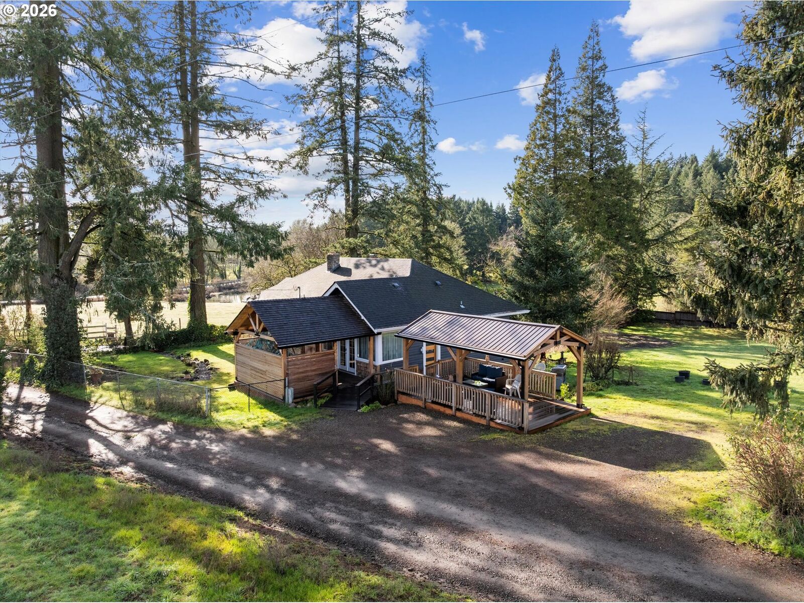 Property Photo:  44409 SW Knight Rd  OR 97119 