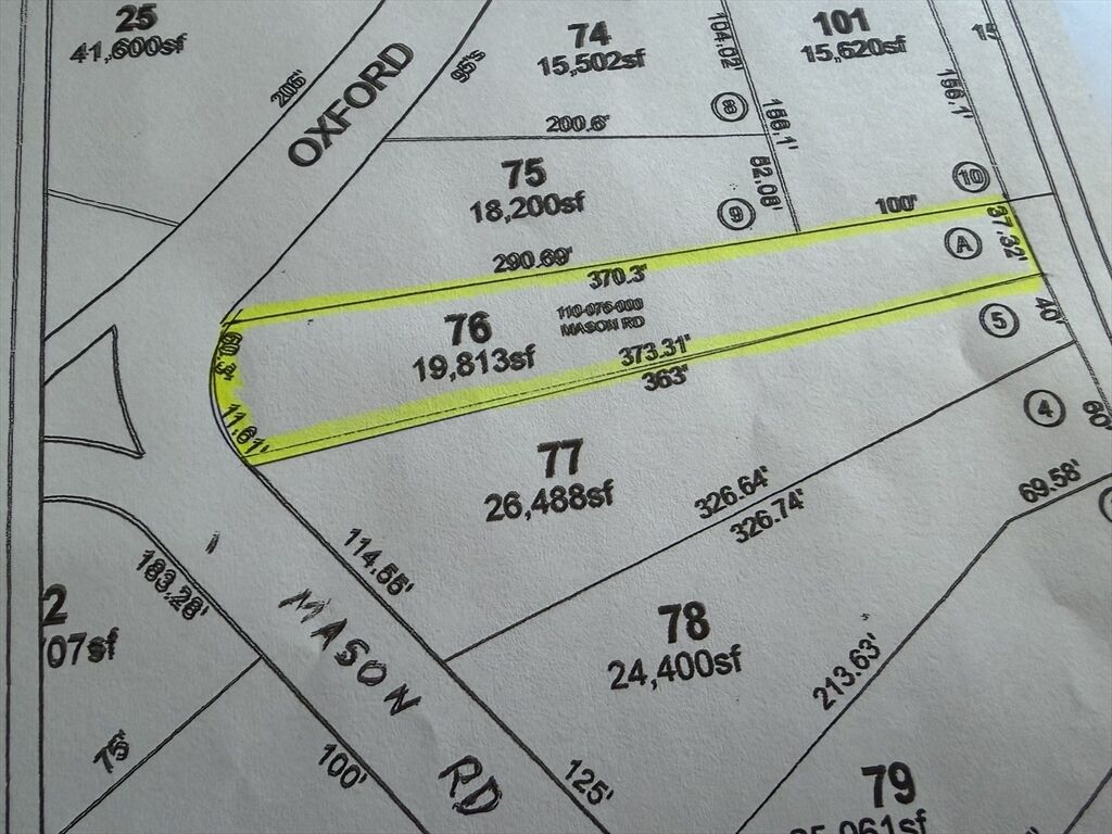 Property Photo:  0 Mason Road  MA 01571 