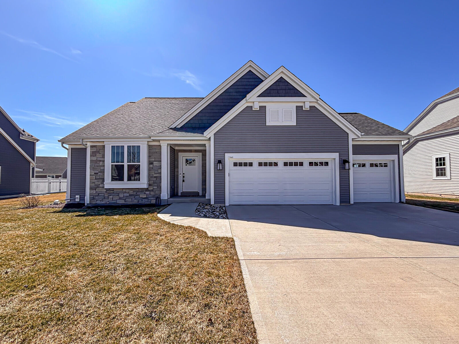 Property Photo: 1345 Goldenrod Way WI 53066