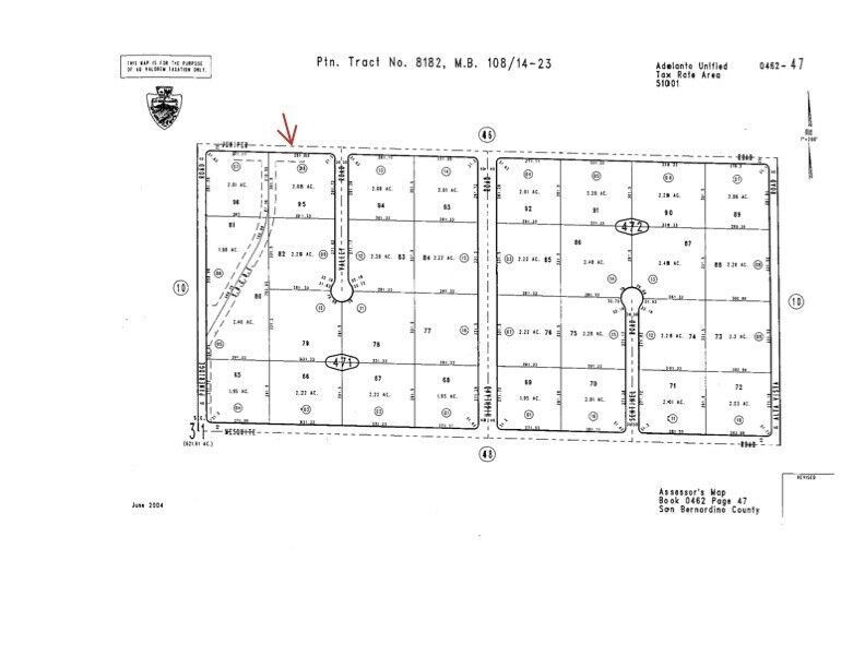 Property Photo: 0 Juniper CA 92301
